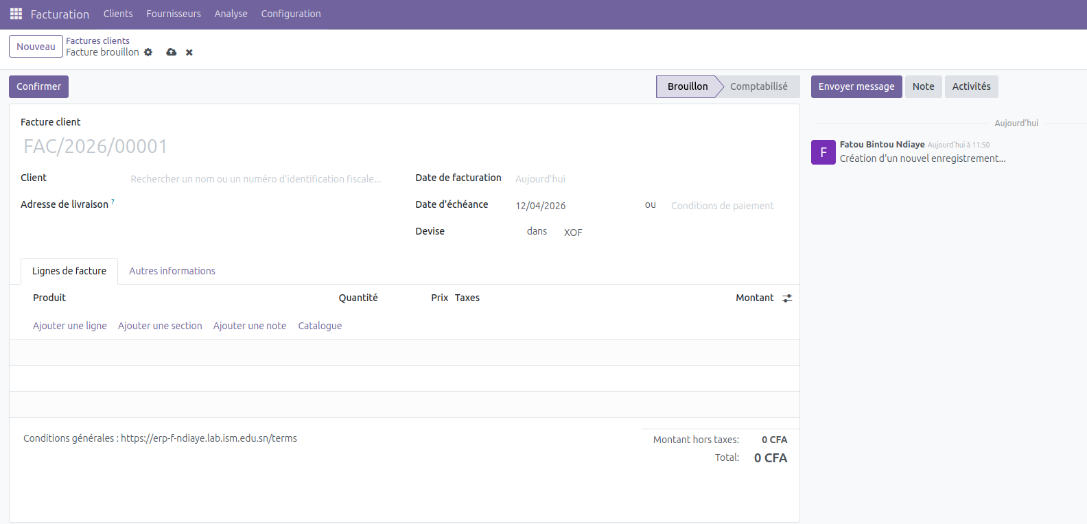 ERP Odoo OHADA